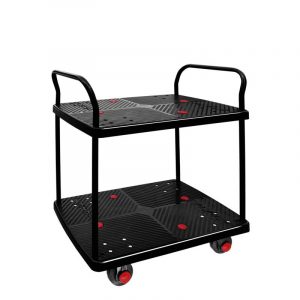 Plastic Trolley (150kg, Double tier)