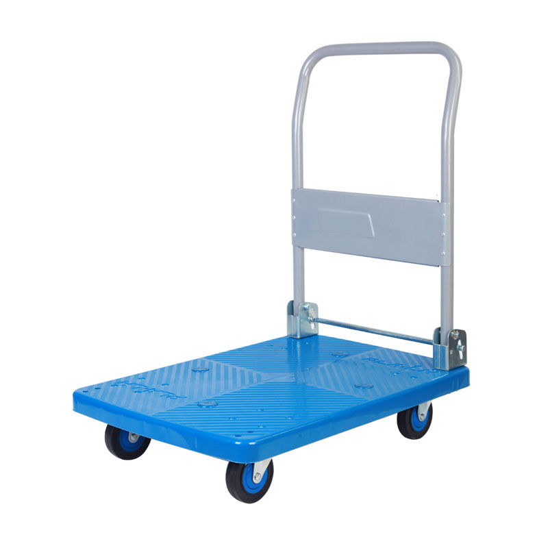 Plastic Trolley (150kg, Single tier) - Image 3