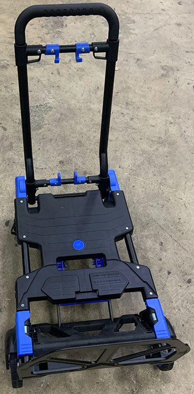 Plastic Trolley (150kg, foldable wheels) - Image 3