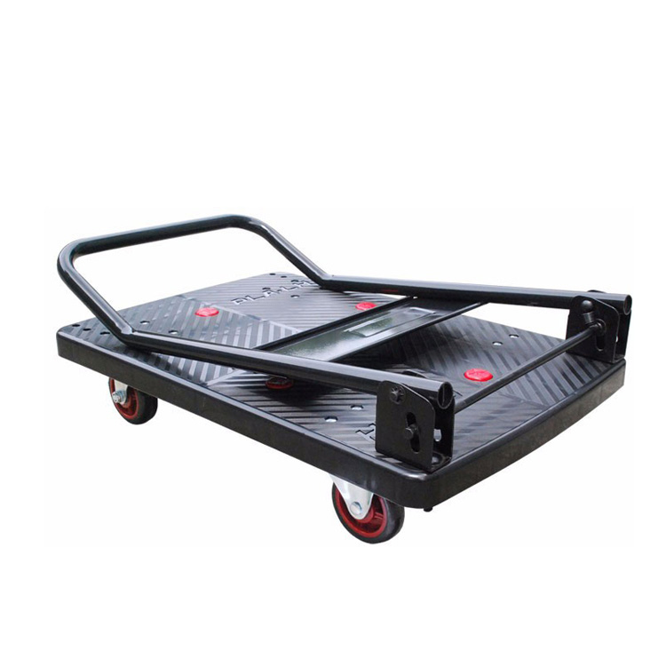 Plastic Trolley (150kg, Single tier) - Image 2