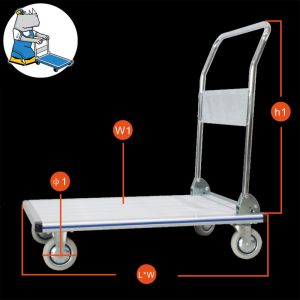 Aluminium Trolley 300Kg