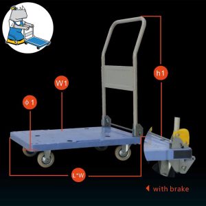Plastic Trolley 300kg